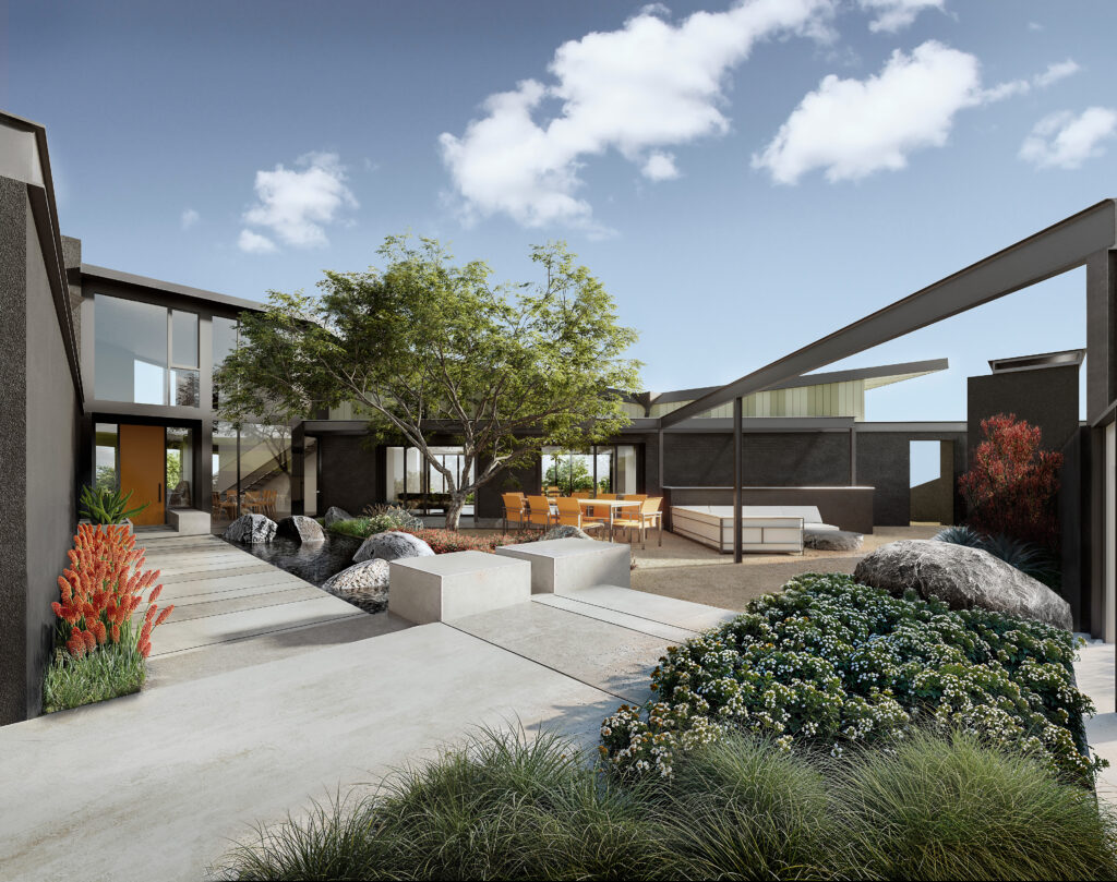 Janiga front yard rendering